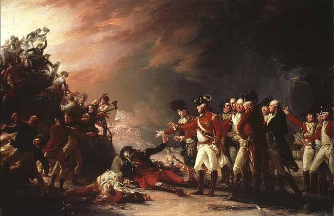 John Trumbull Sortie Made by the Garrison of Gibraltar oil painting image